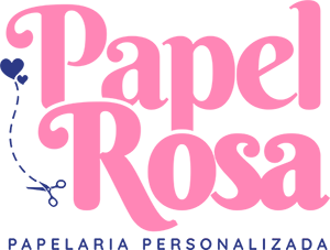 Papel Rosa Papelaria Personalizada