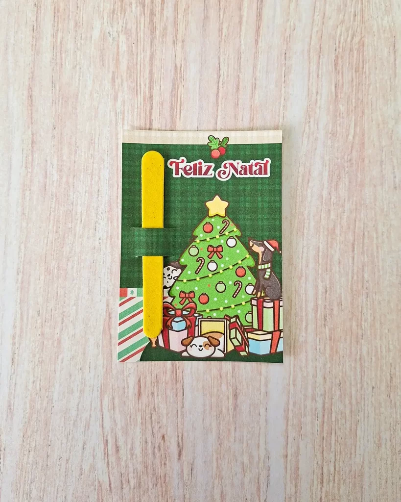 Card Lixa Natal