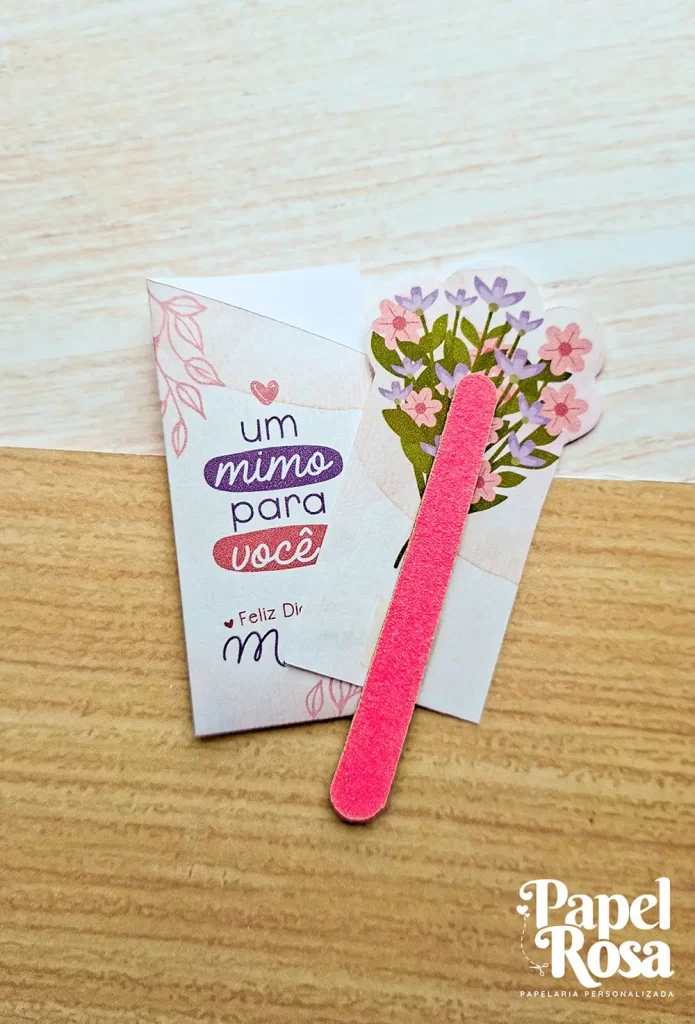 Porta Mini Lixa Buquê
