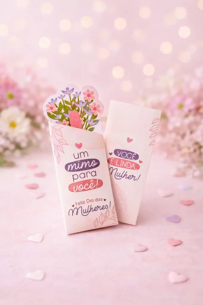 Porta Mini Lixa Buquê