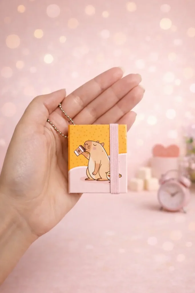 Chaveiro Bloquinho Capivara