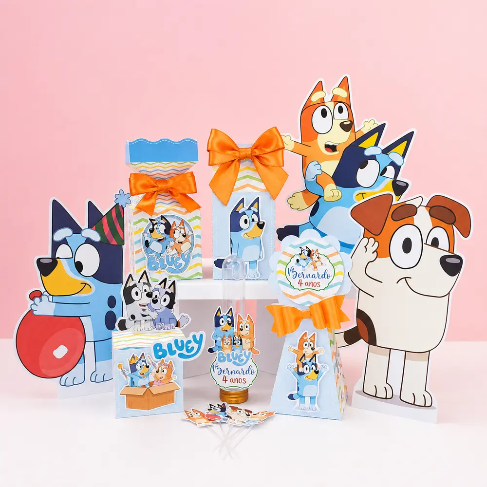 Kit Festa 44 Itens Personalizados
