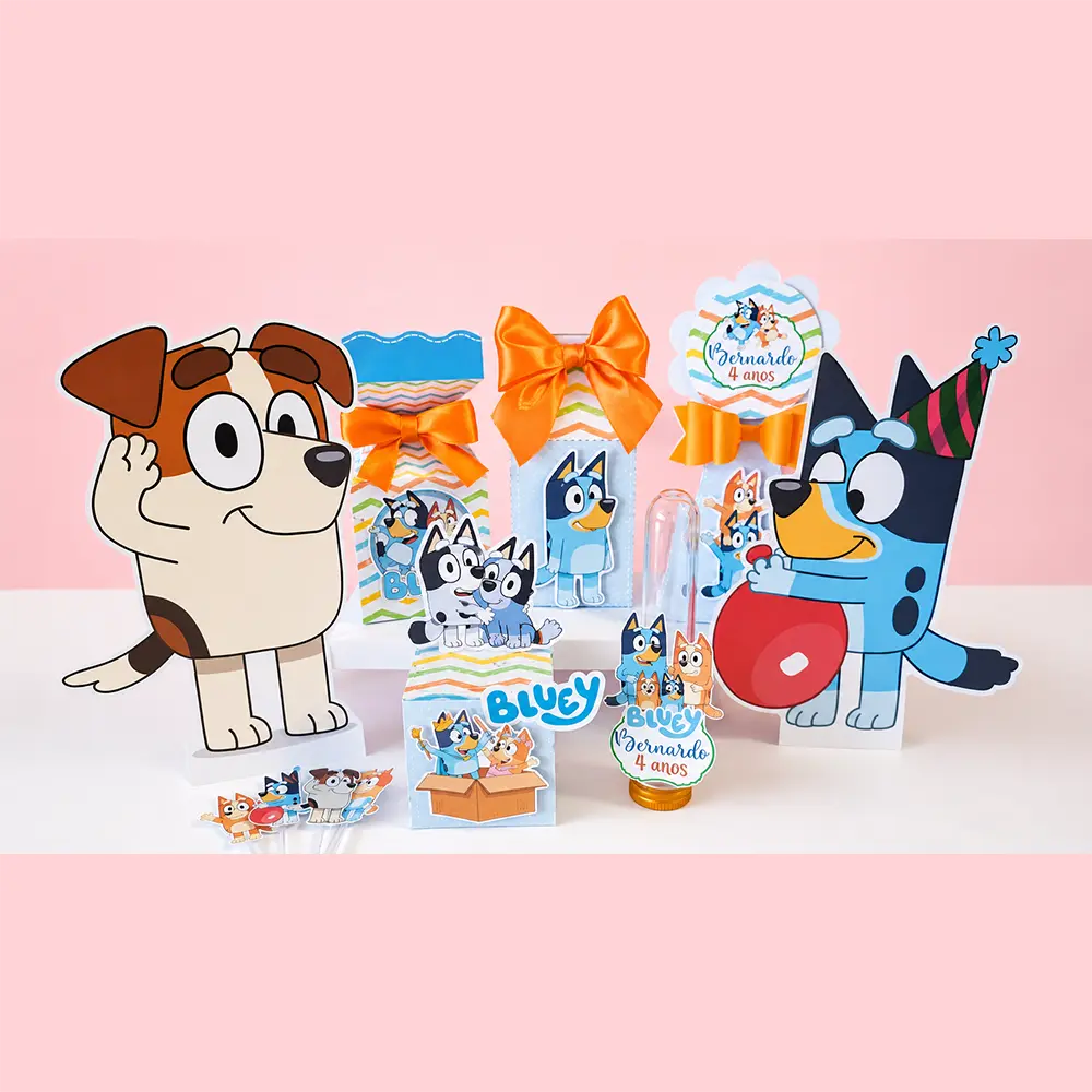 Kit Festa 44 Itens Personalizados