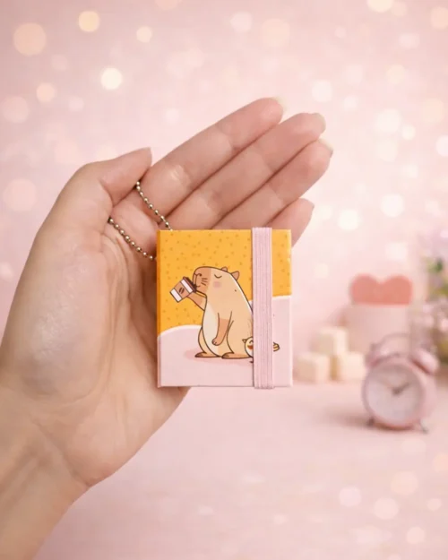 Chaveiro Bloquinho Capivara